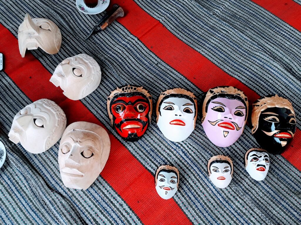 topeng dalang masks madura
